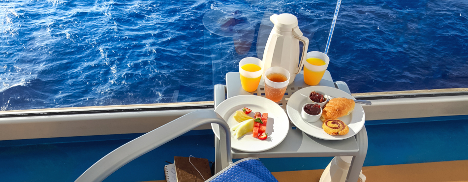 KRF Frühstück auf dem Kreuzfahrtschiff Frühstück auf dem Kreuzfahrtschiff